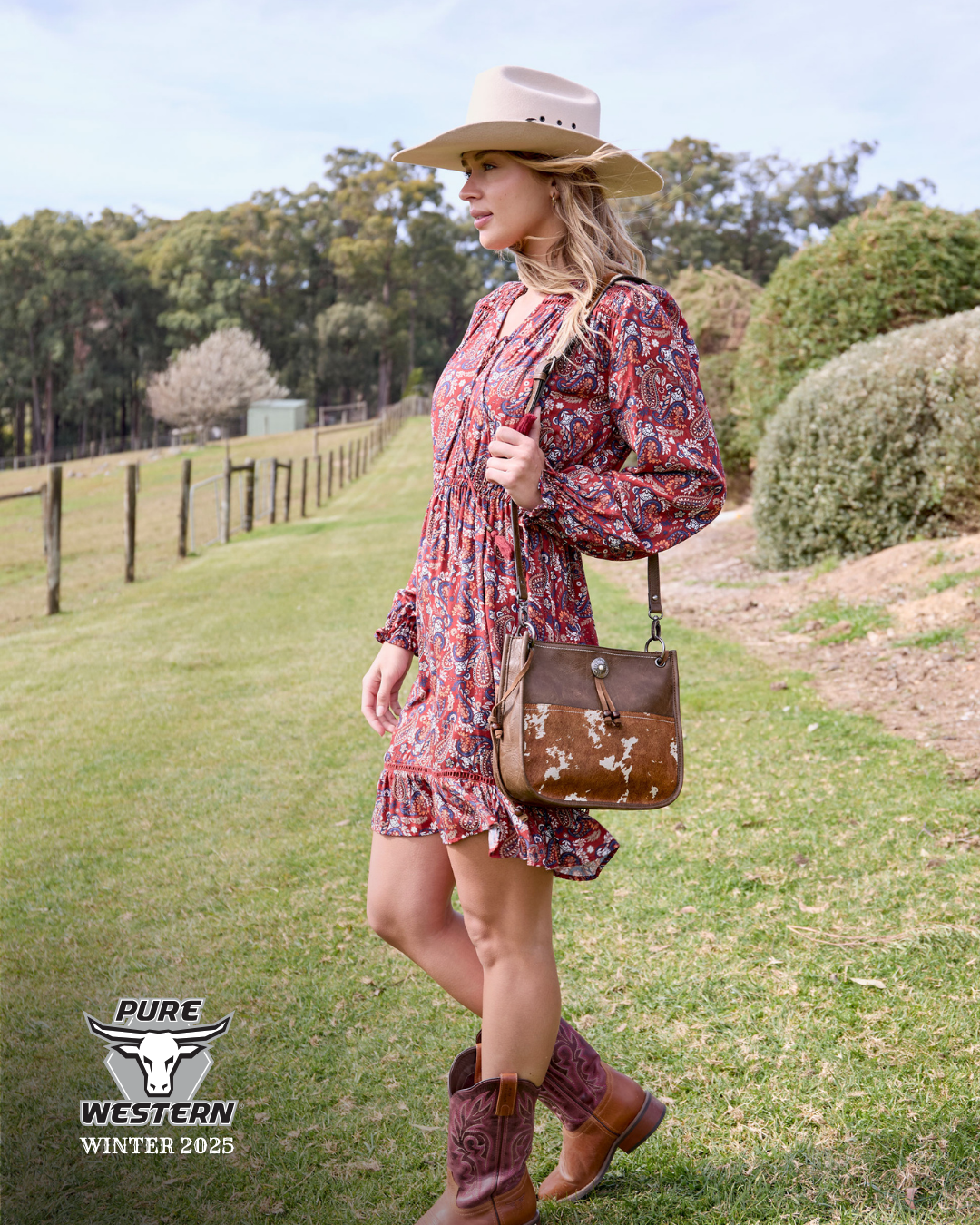 Pure Western Corrine Bag - TAN