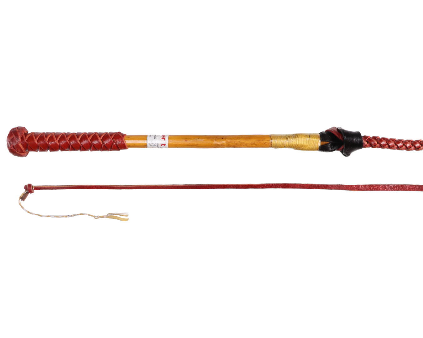 Stockmaster Redhide Yard Whip 4x4
