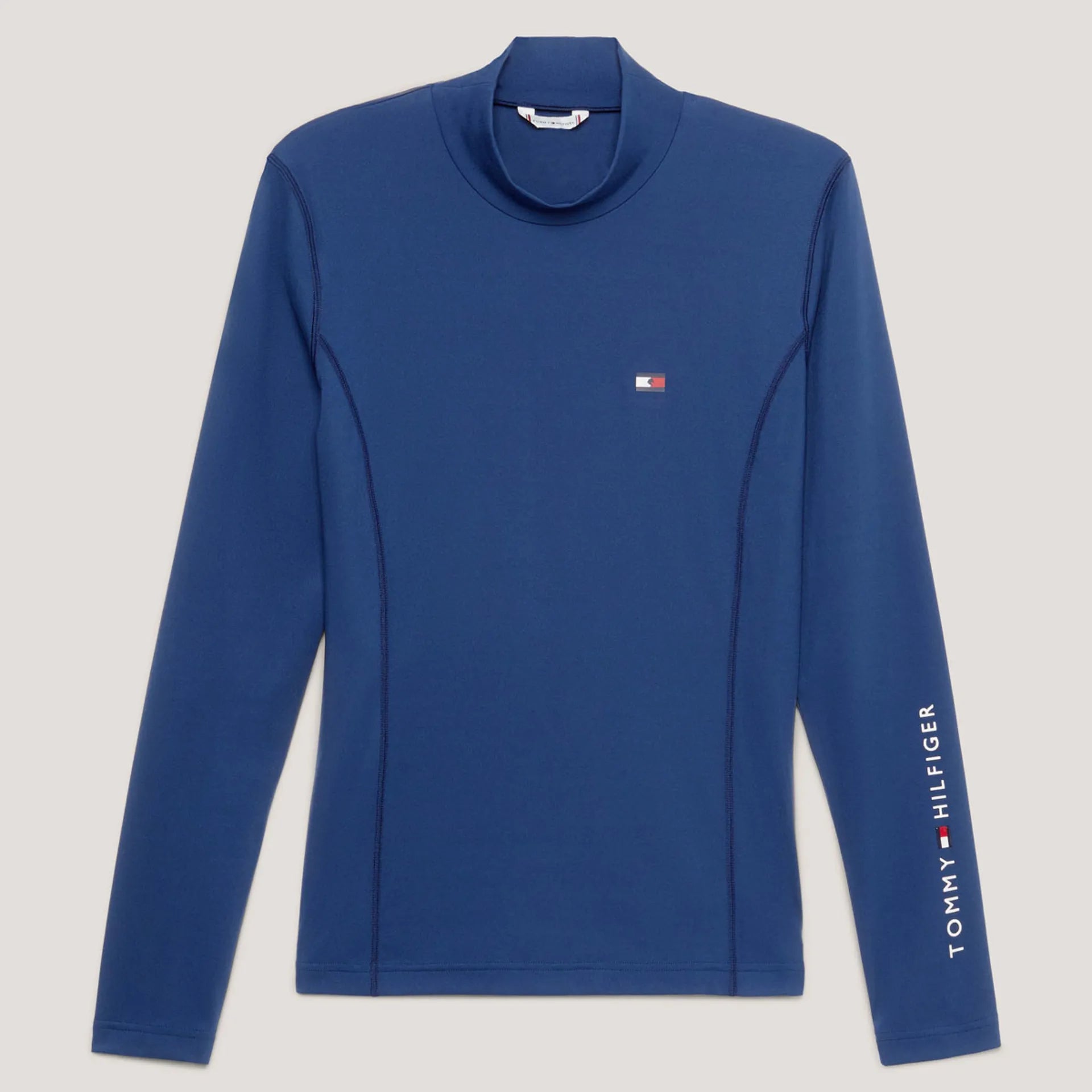 Tommy Hilfiger Long Sleeve Base Layer with Stand-Up Collar