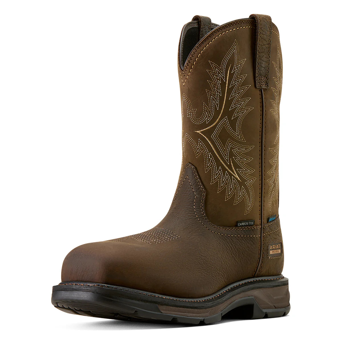 Ariat WorkHog XT Waterproof Wide Square Toe Carbon Toe Work Boot