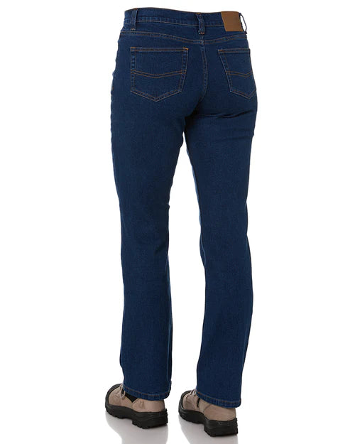Pilbara Women's Stretch Denim Jeans Blue