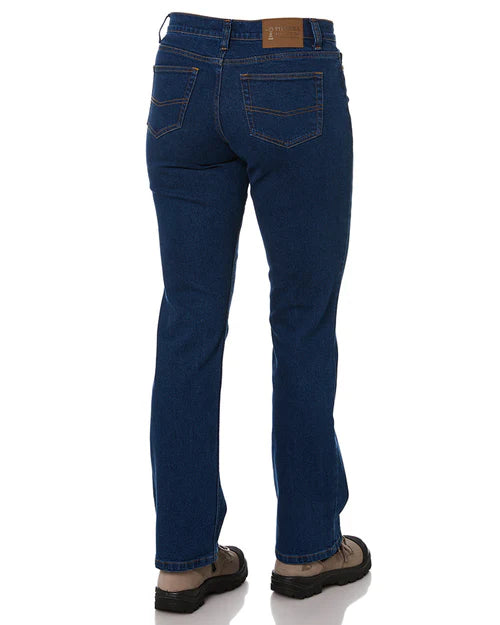 Pilbara Women's Stretch Denim Jeans Blue