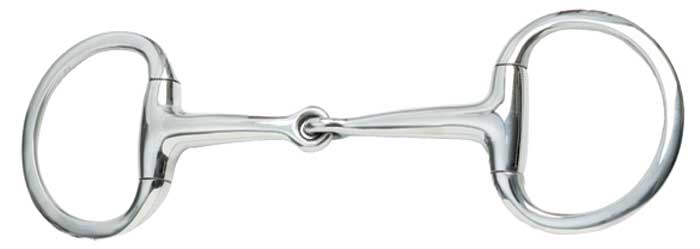 Zilco Thin Mouth Eggbutt SS Bit Shetland 10cm 4"