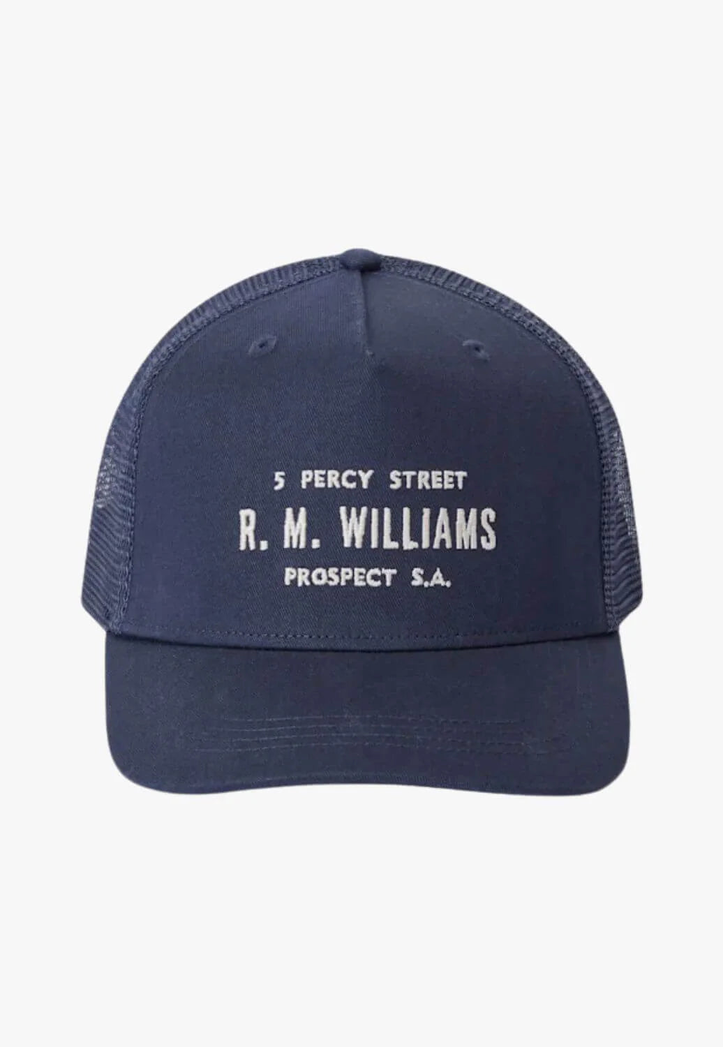 RM Williams Stencil Trucker Cap Navy
