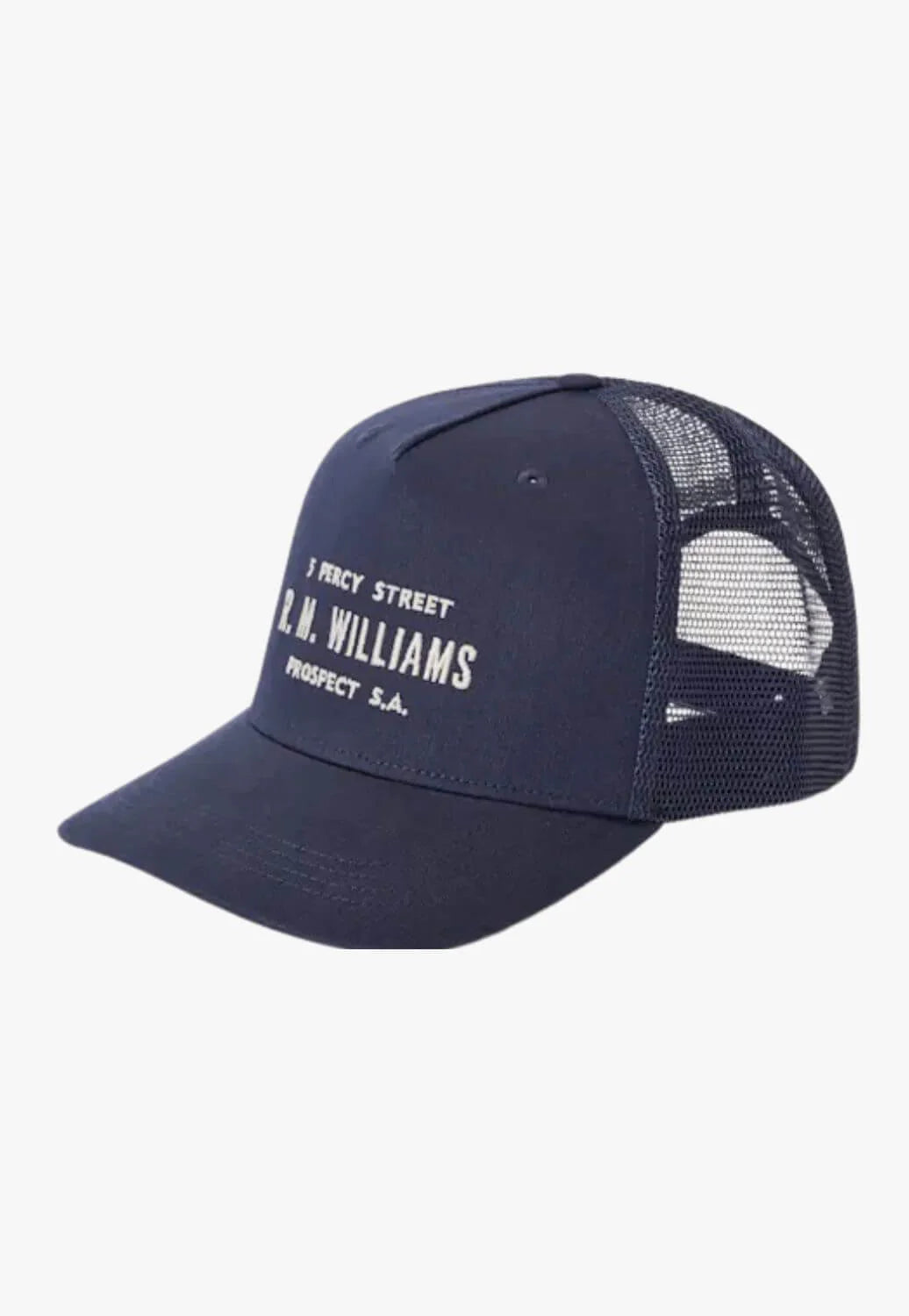RM Williams Stencil Trucker Cap Navy