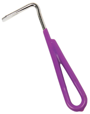 Zilco PVC Coated Hoof Pick Blue