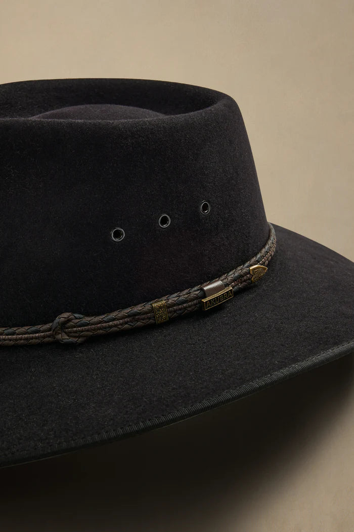 Akubra Cattleman Black