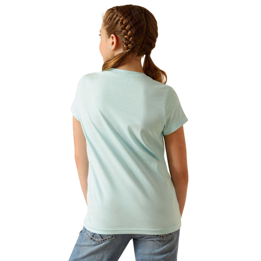 Ariat Yth Floral Mosaic SS Tee