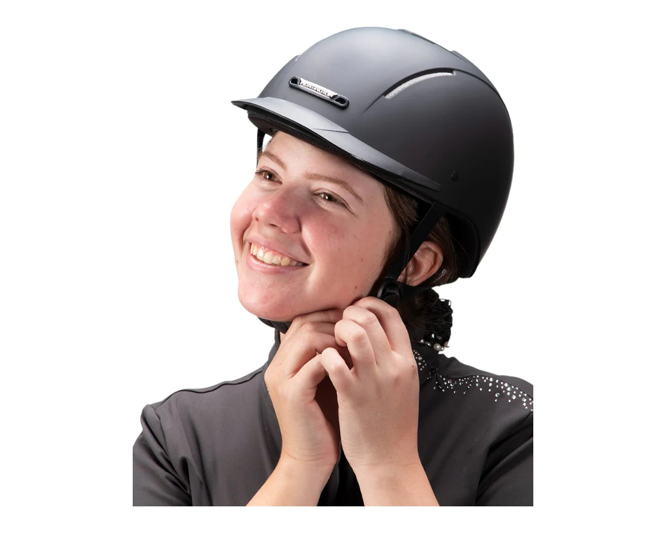 Huntington Black Gloss Helmet