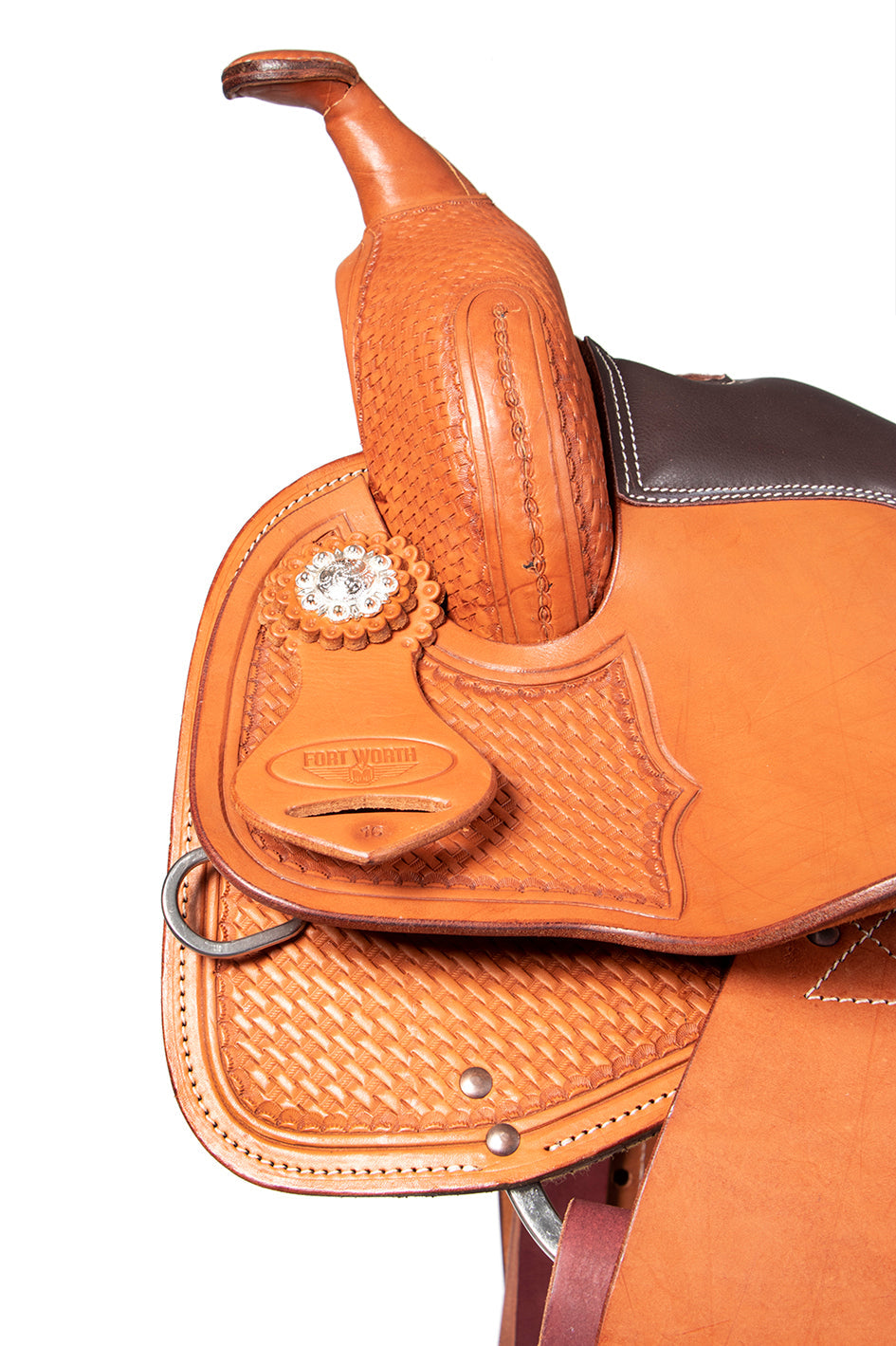 Fort Worth Western Pleasure Basket Weave Saddle