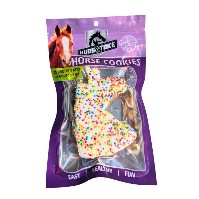 Huds and Toke Magical Unicorn Horse Treat Cookies 2pce Molasses Cookies