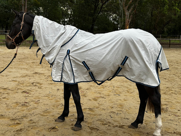 Scrunch Neck Cotton Combo