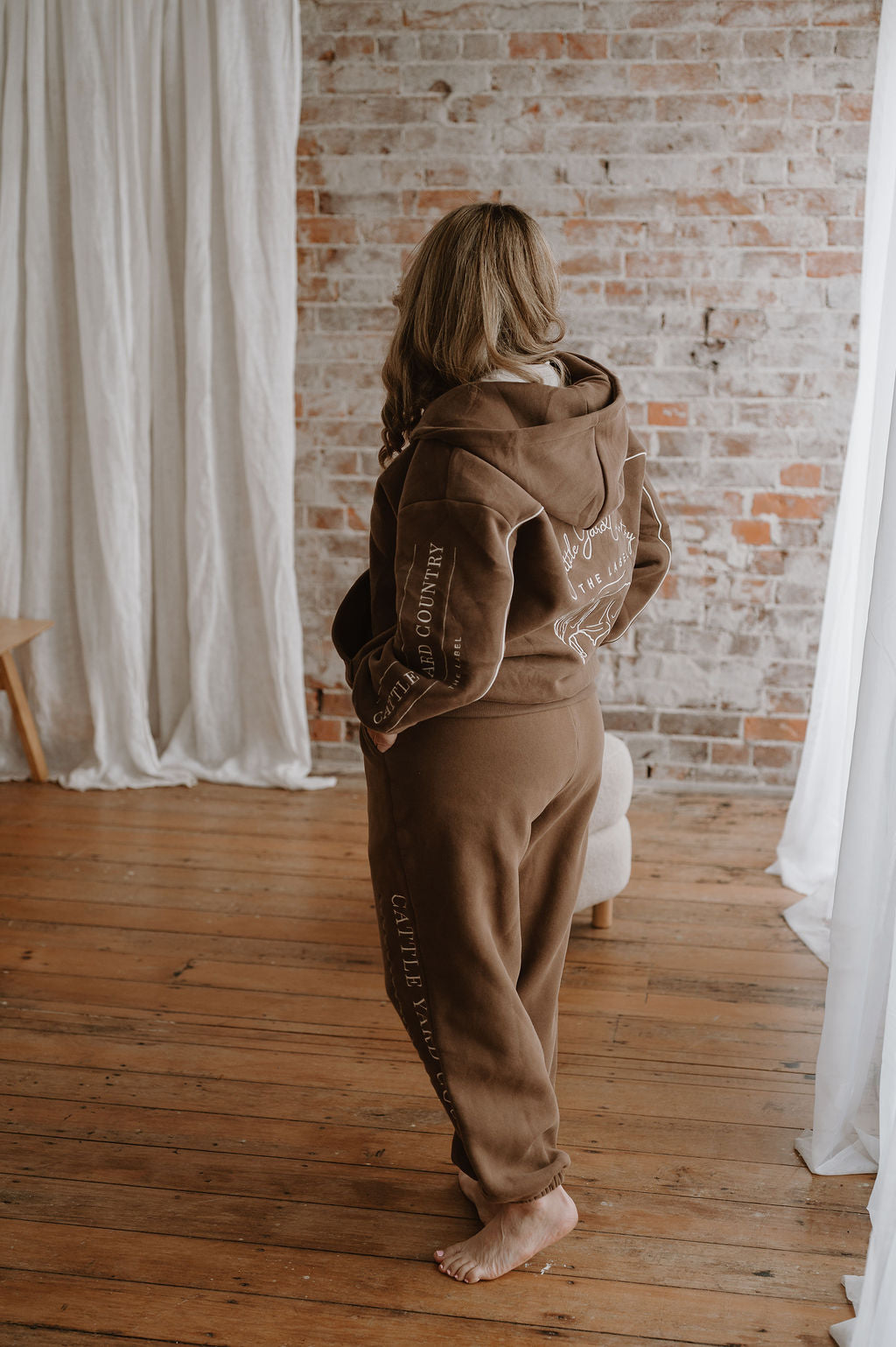 Cattle Yard Country Zip Hoodie