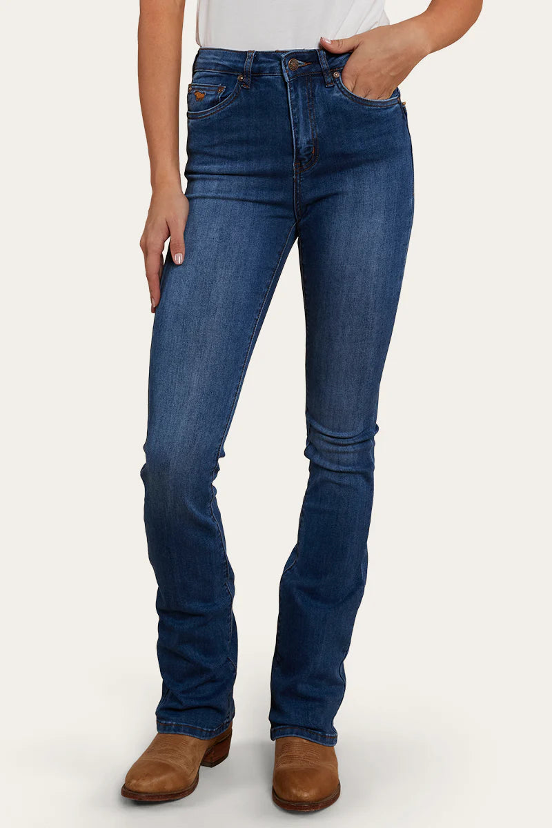 Ringers Western Penny Rodeo Women's High Rise Bootleg Jean