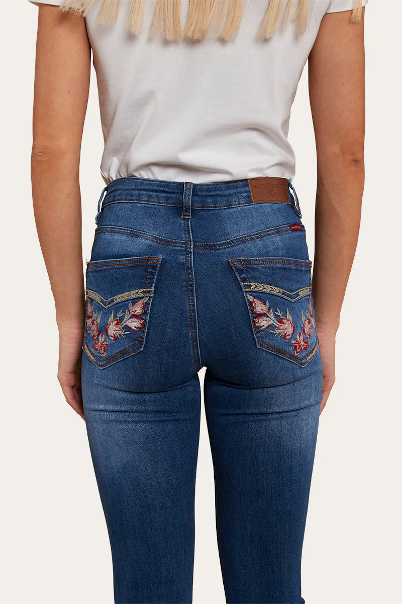 Ringers Western Penny Rodeo Women's High Rise Bootleg Jean
