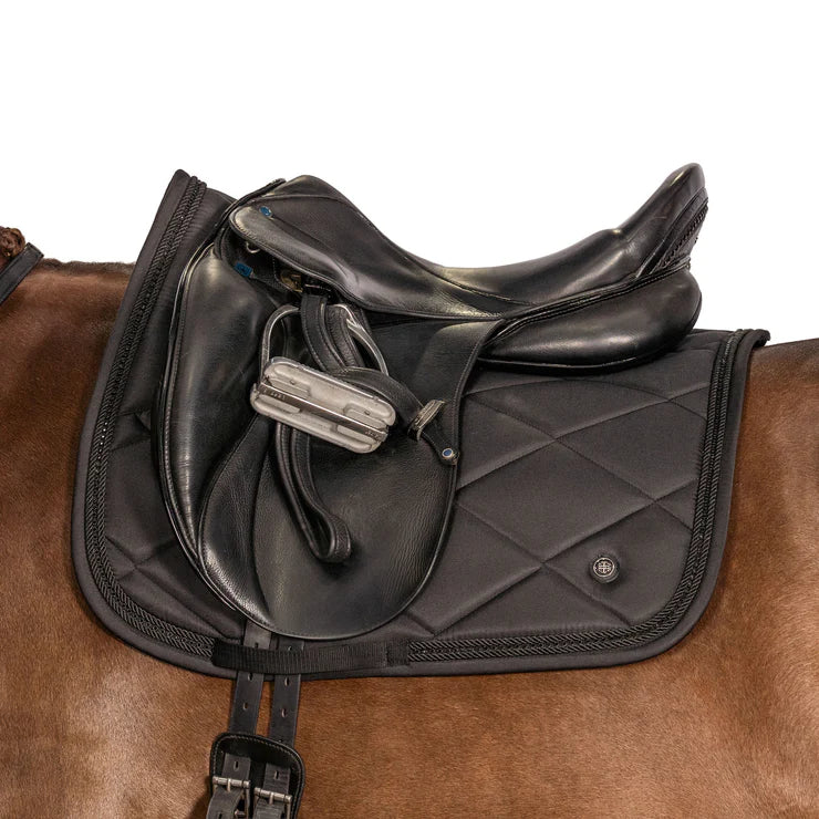 Lara Tweedie Classic Black Saddle Pad