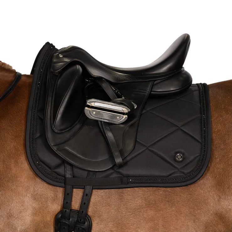 Lara Tweedie Classic Black Saddle Pad