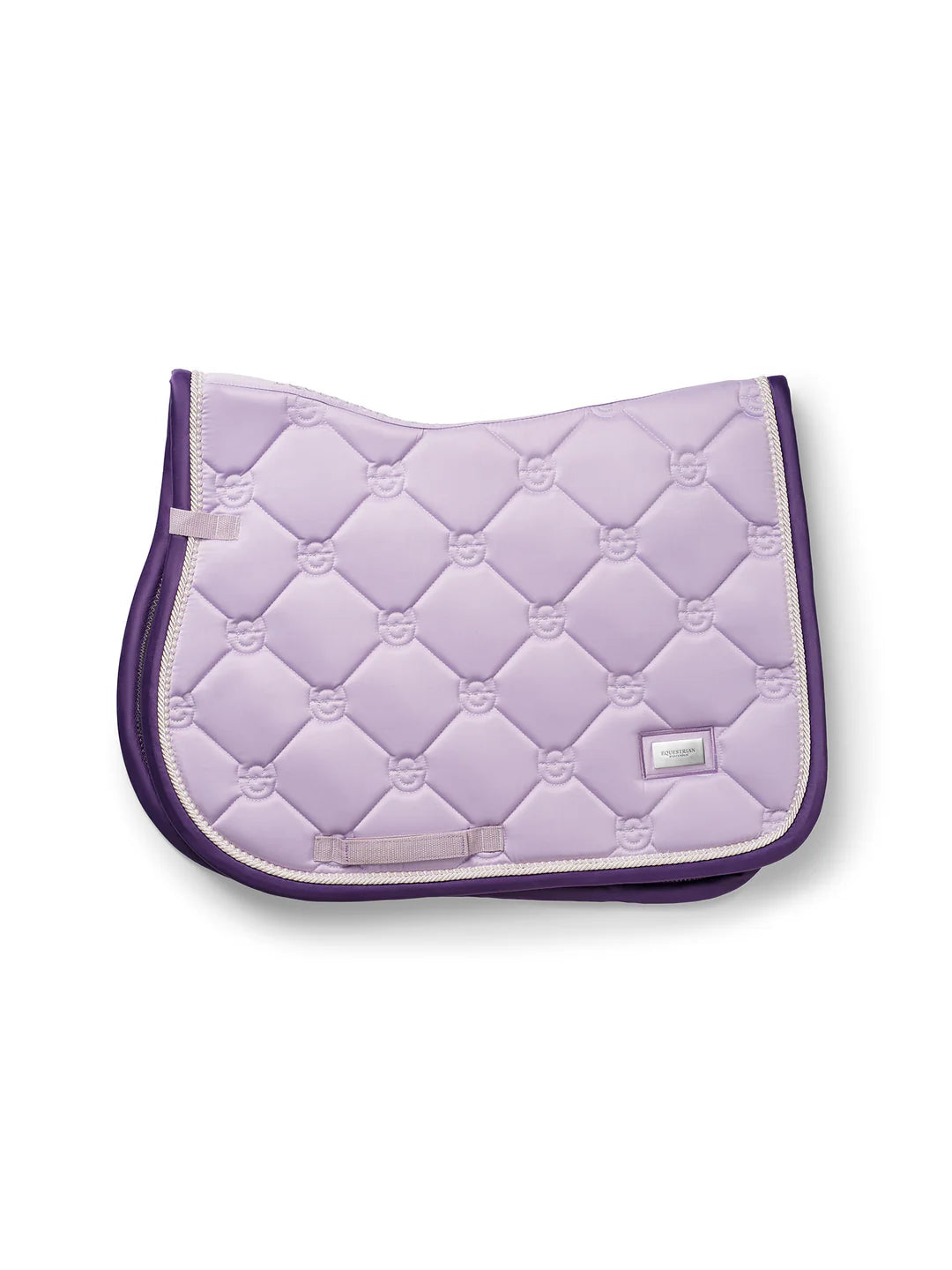 Equestrian Stockholm Jump Saddle Pad Lavender Pearl