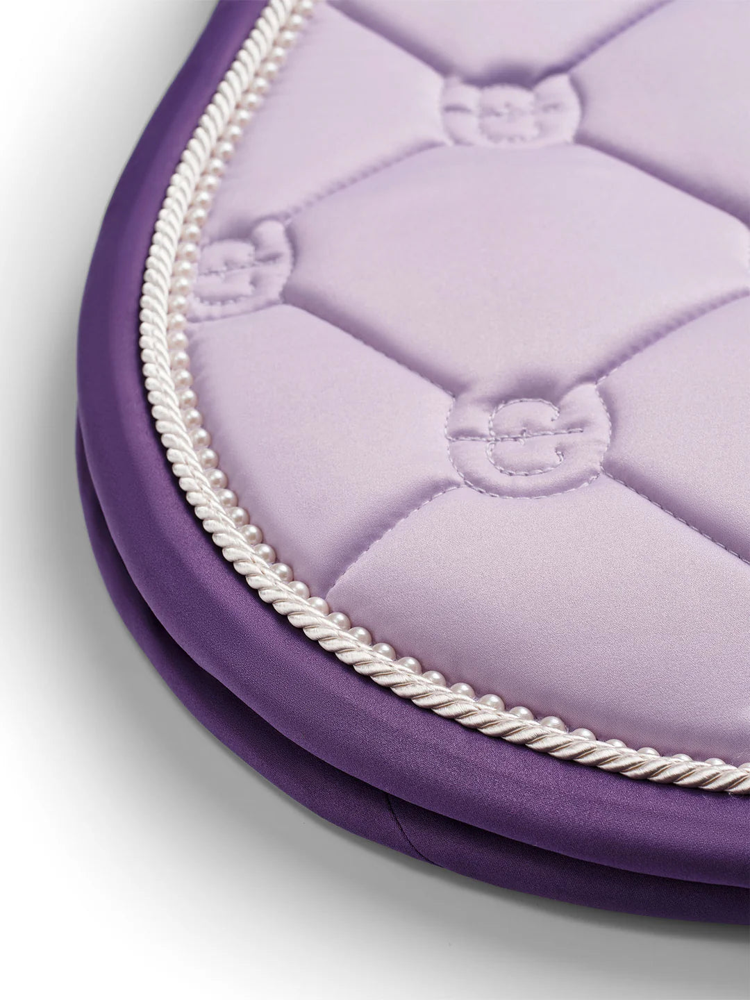 Equestrian Stockholm Jump Saddle Pad Lavender Pearl