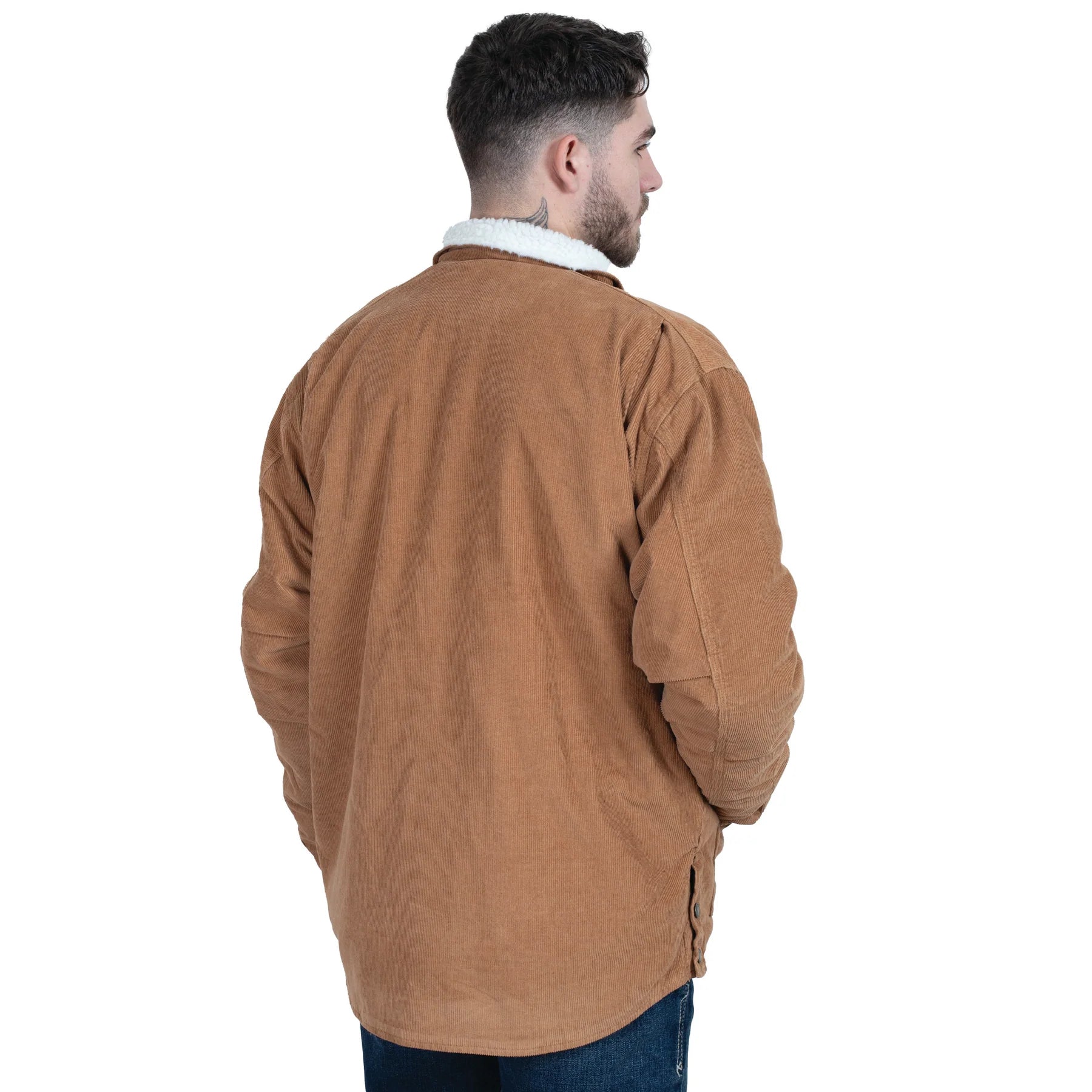 Just Country Diamantina Sherpa Jacket Caramel