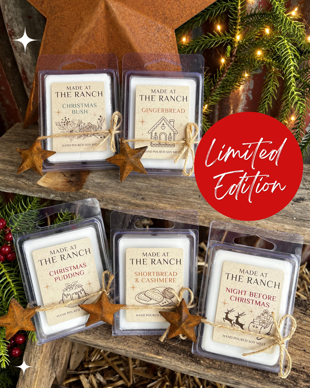 Made at the Ranch Christmas Soy Melts
