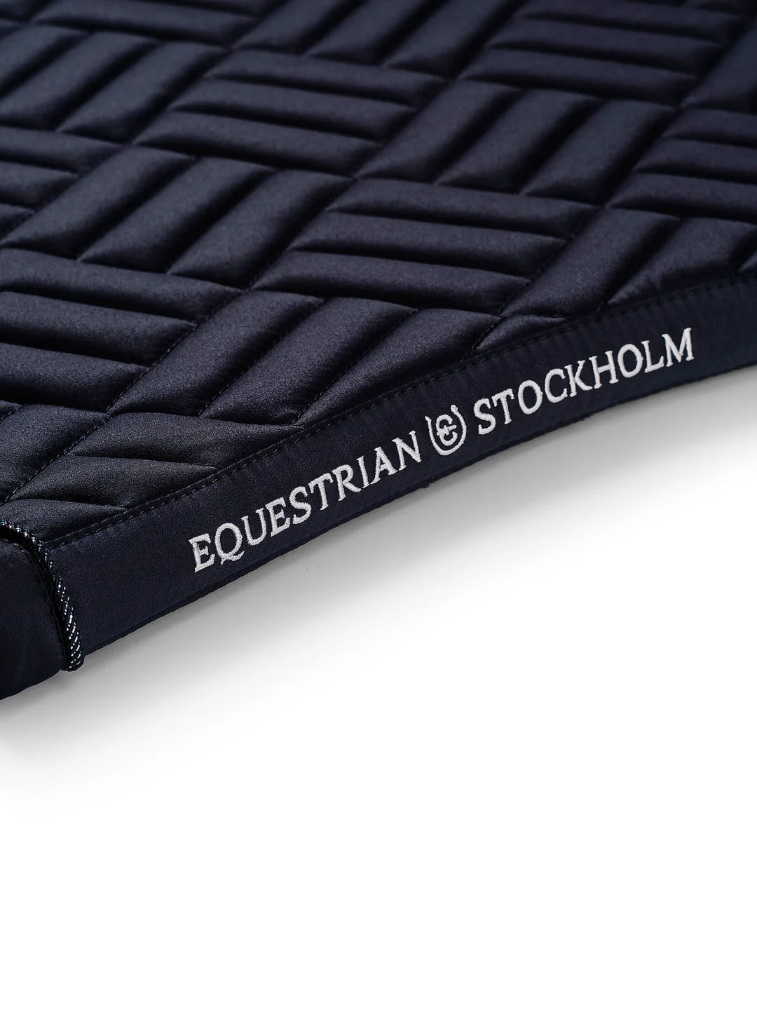 Equestrian Stockholm Dressage Saddle Pad Modern Midnight Blue
