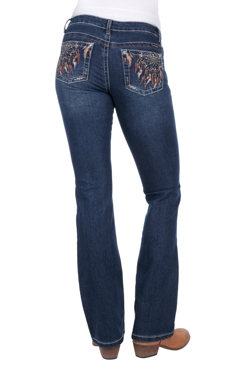 Pure Western Womens Lola Boot Cut Jean