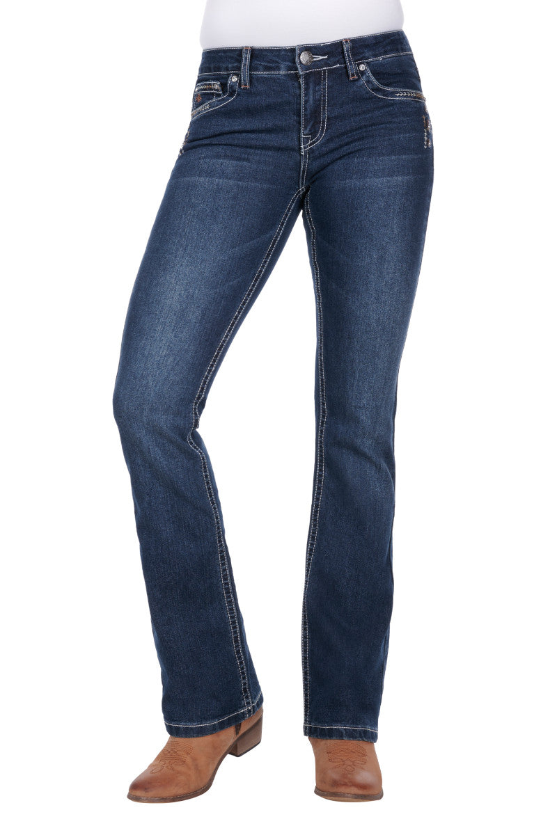 Pure Western Womens Lola Boot Cut Jean