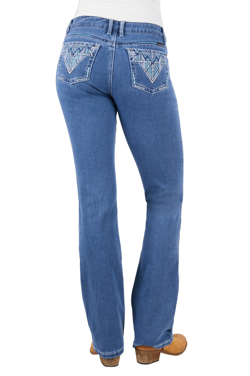 Pure Western Womens Ziggy Boot Cut Jean
