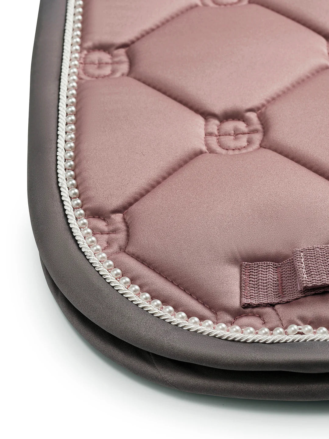 Equestrian Stockholm Dressage Saddle Pad Pink Pearl