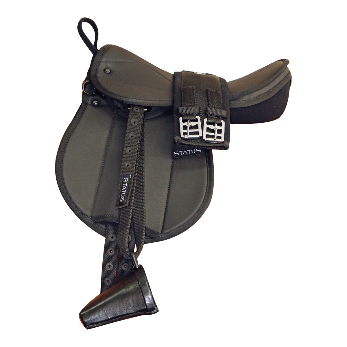 Status - Pony Pad Mounted - Black, Pony + Extras