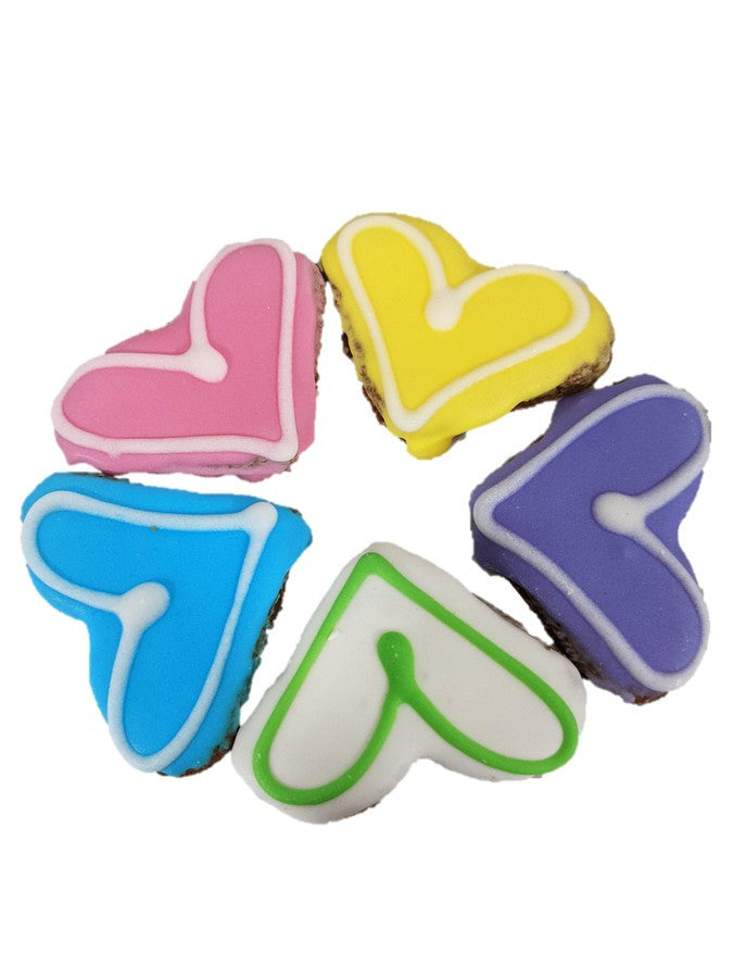 Huds and Toke Big Heart Horse Cookies 3pce