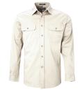 Men's Pilbara Open Front Long Sleeve Shirt