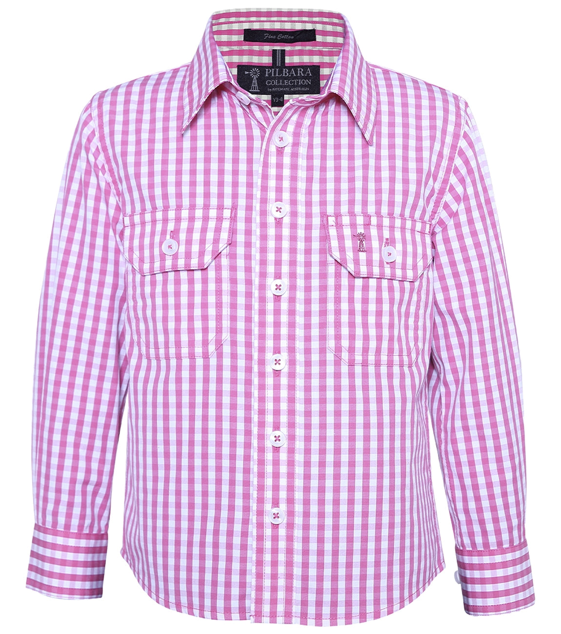 Pilbara Kids Long Sleeve Shirt