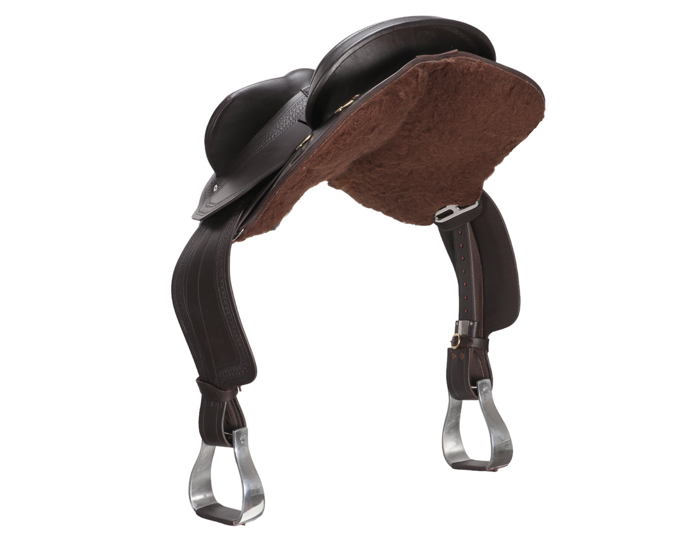 Ord River Swinging Fender Tooled Saddle with Adjustable Gullet