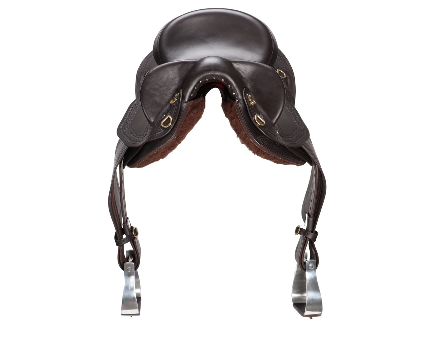 Ord River Swinging Fender Tooled Saddle with Adjustable Gullet