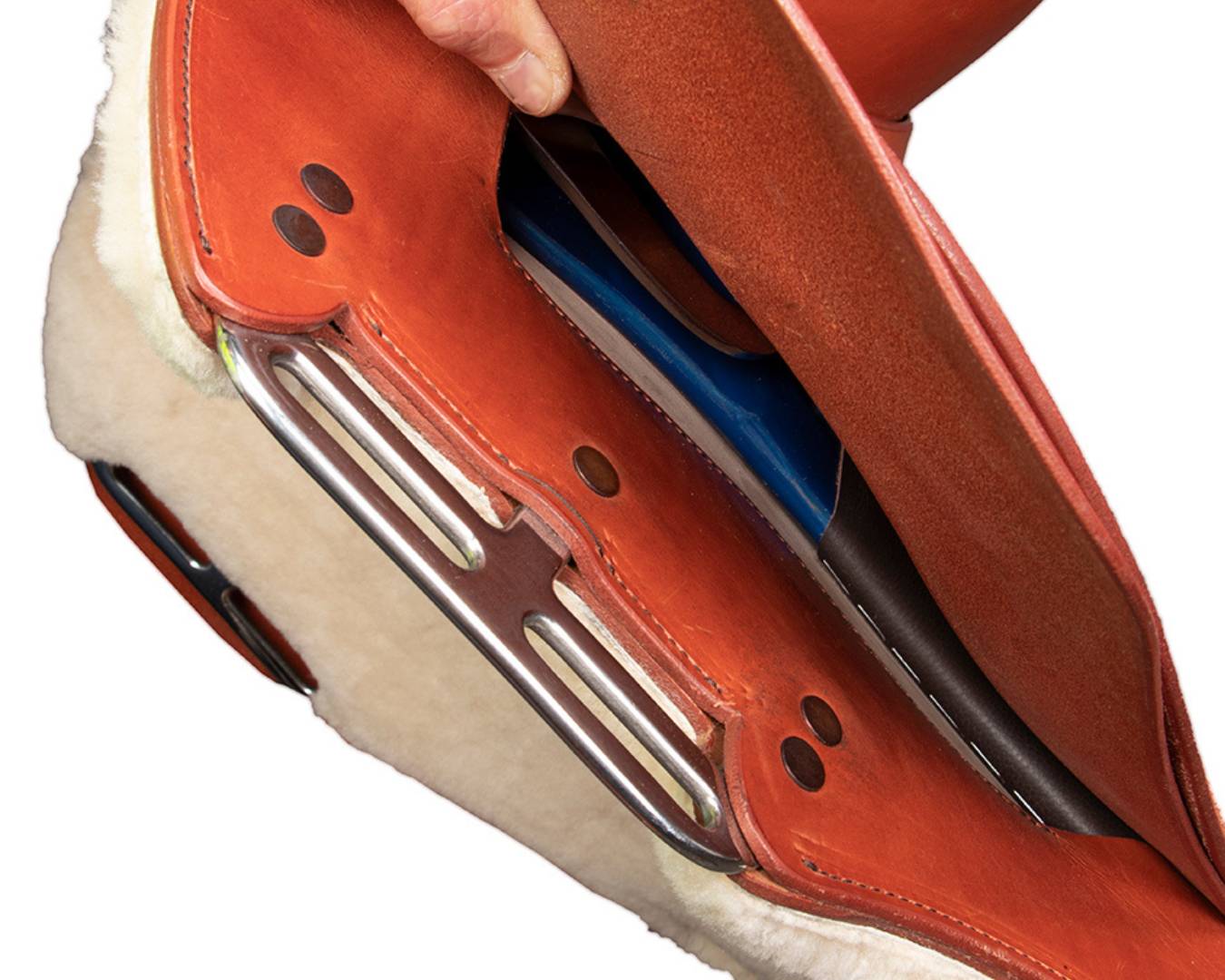 Fort Worth Swinging Fender Saddle with Adjustable Gullet