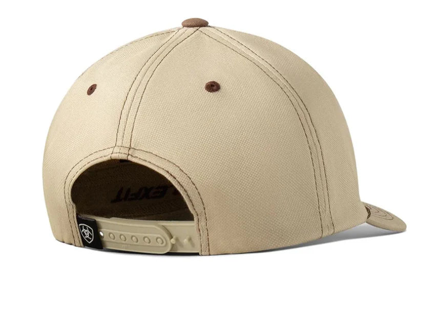 Ariat Patch Fabro Khaki Snap Back Cap