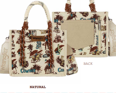 Wrangler Rodeo Print Crossbody Bag