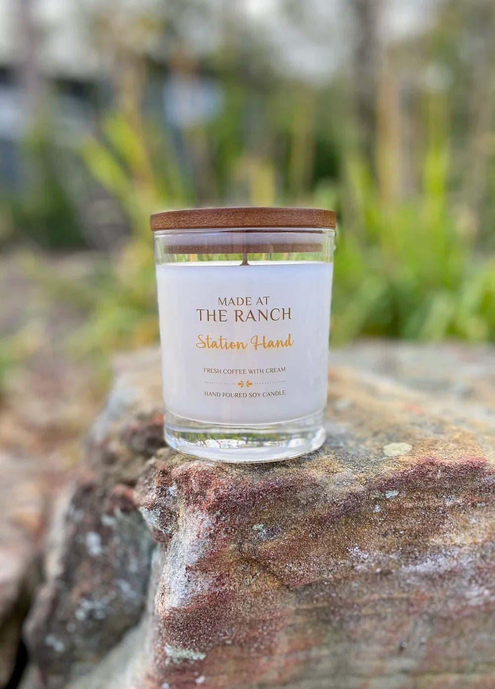 Made At The Ranch Station Hand Candle