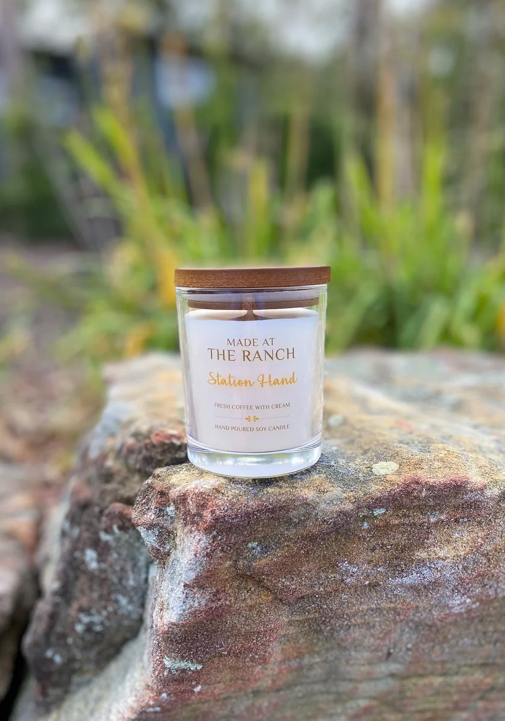 Made At The Ranch Station Hand Candle