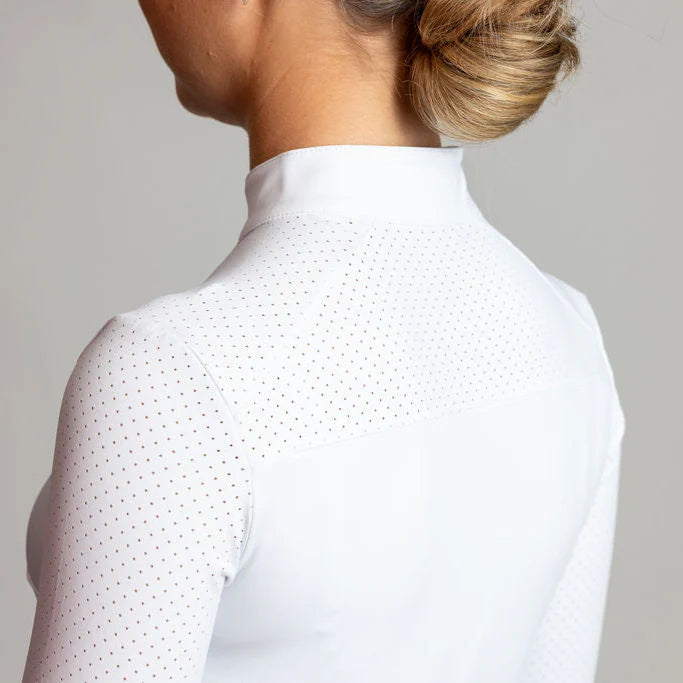 Victus Timeless Long Sleeve Show Shirt - White