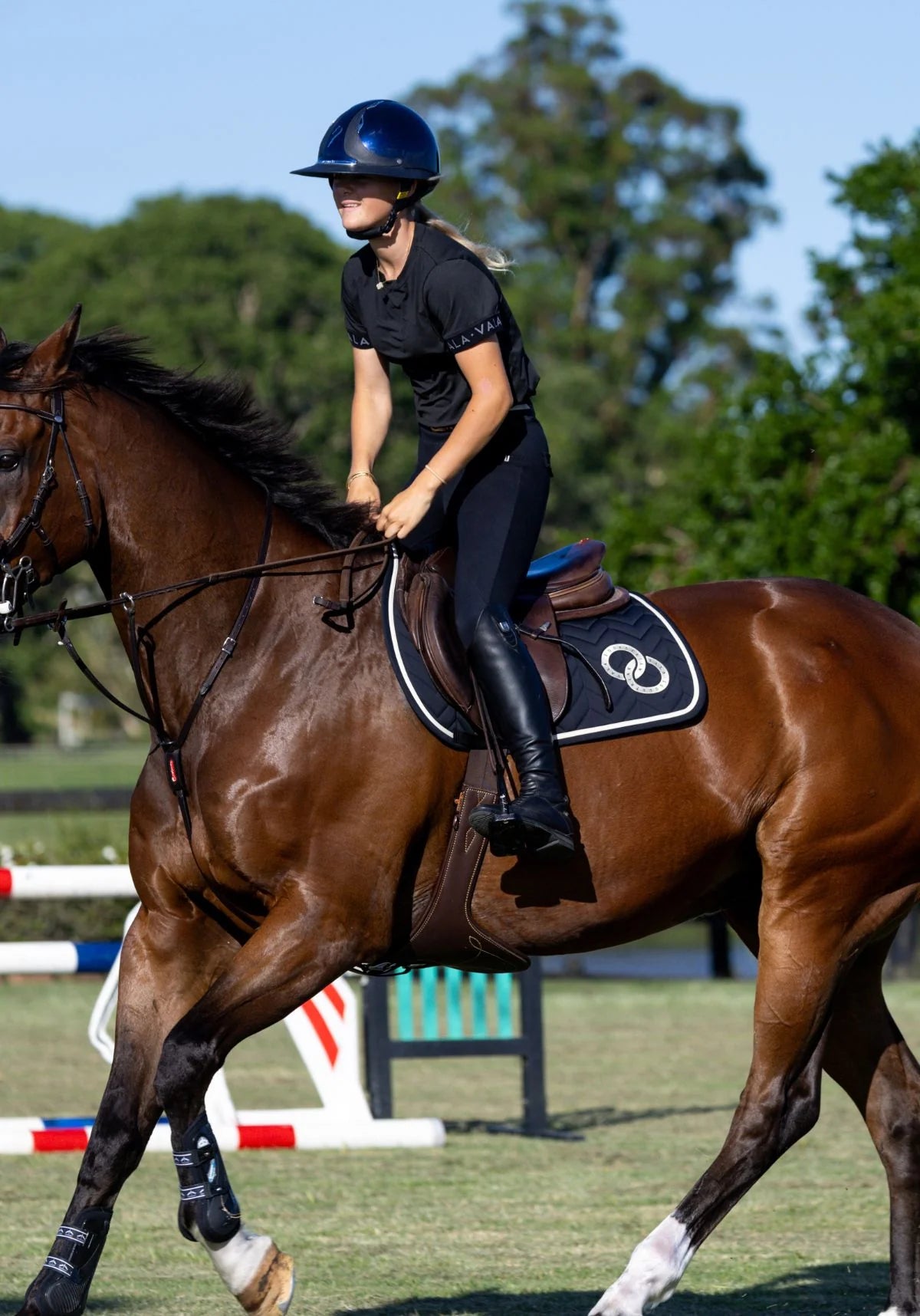 VALA Super Luxe Jump Saddle Pad