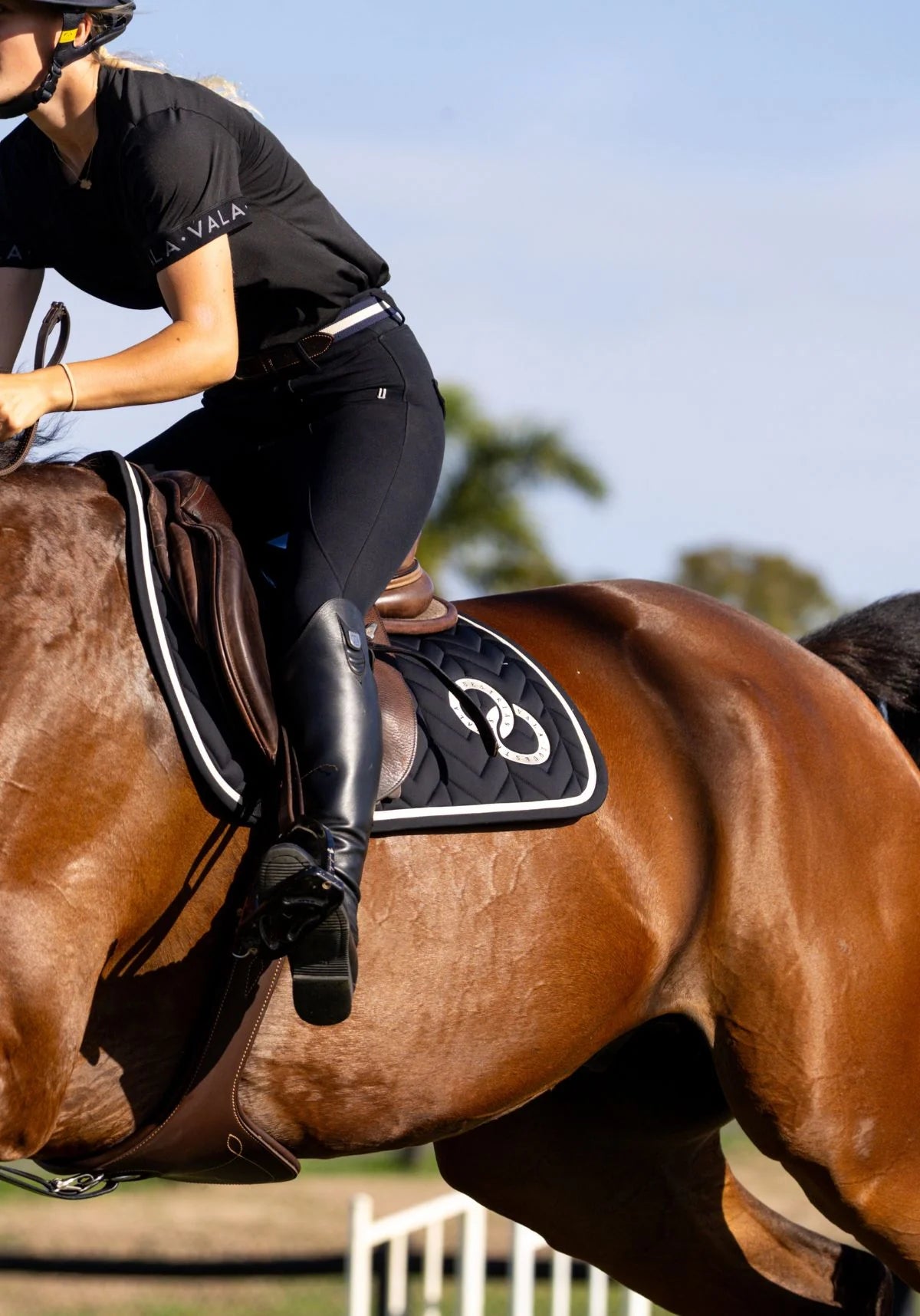 VALA Super Luxe Jump Saddle Pad