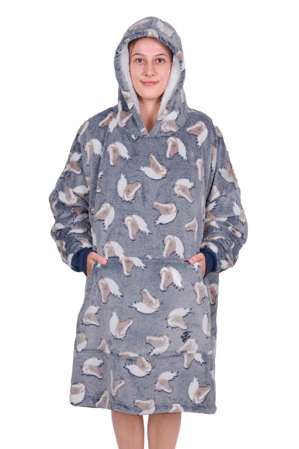 Thomas Cook Adults Horse Snuggle Hoodie