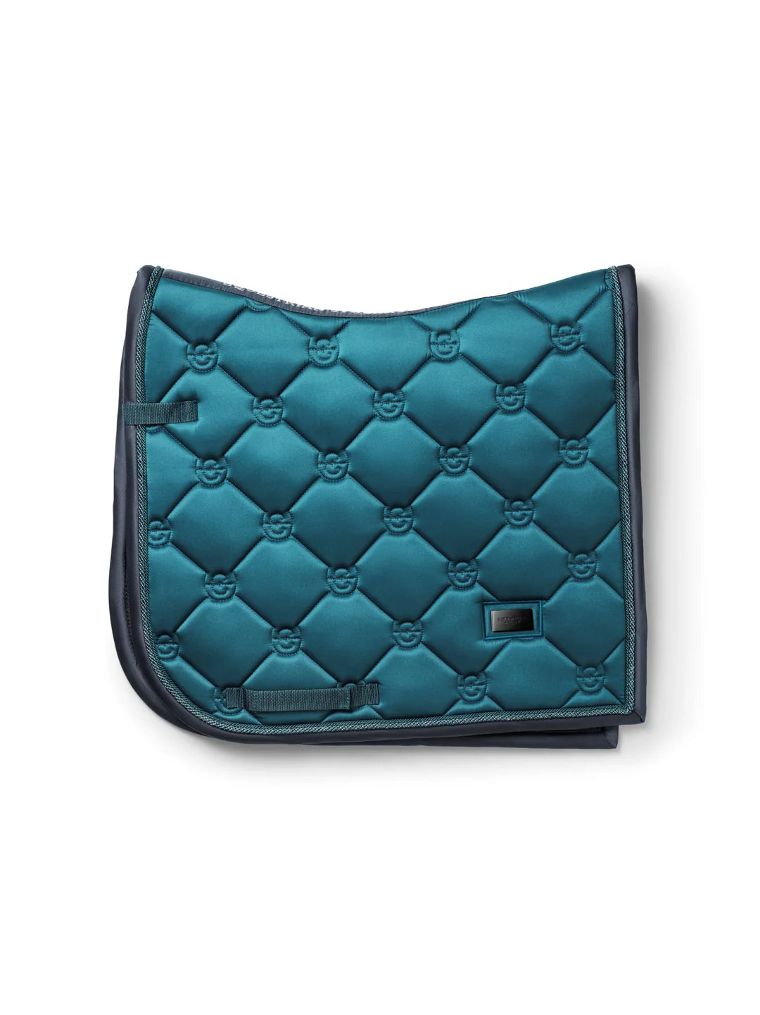 Equestrian Stockholm Dressage Saddle Pad Teal Blue