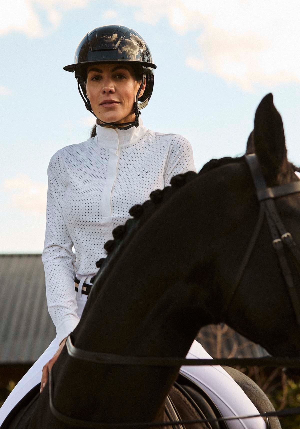 Vala Mesh Long Sleeve Show Shirt