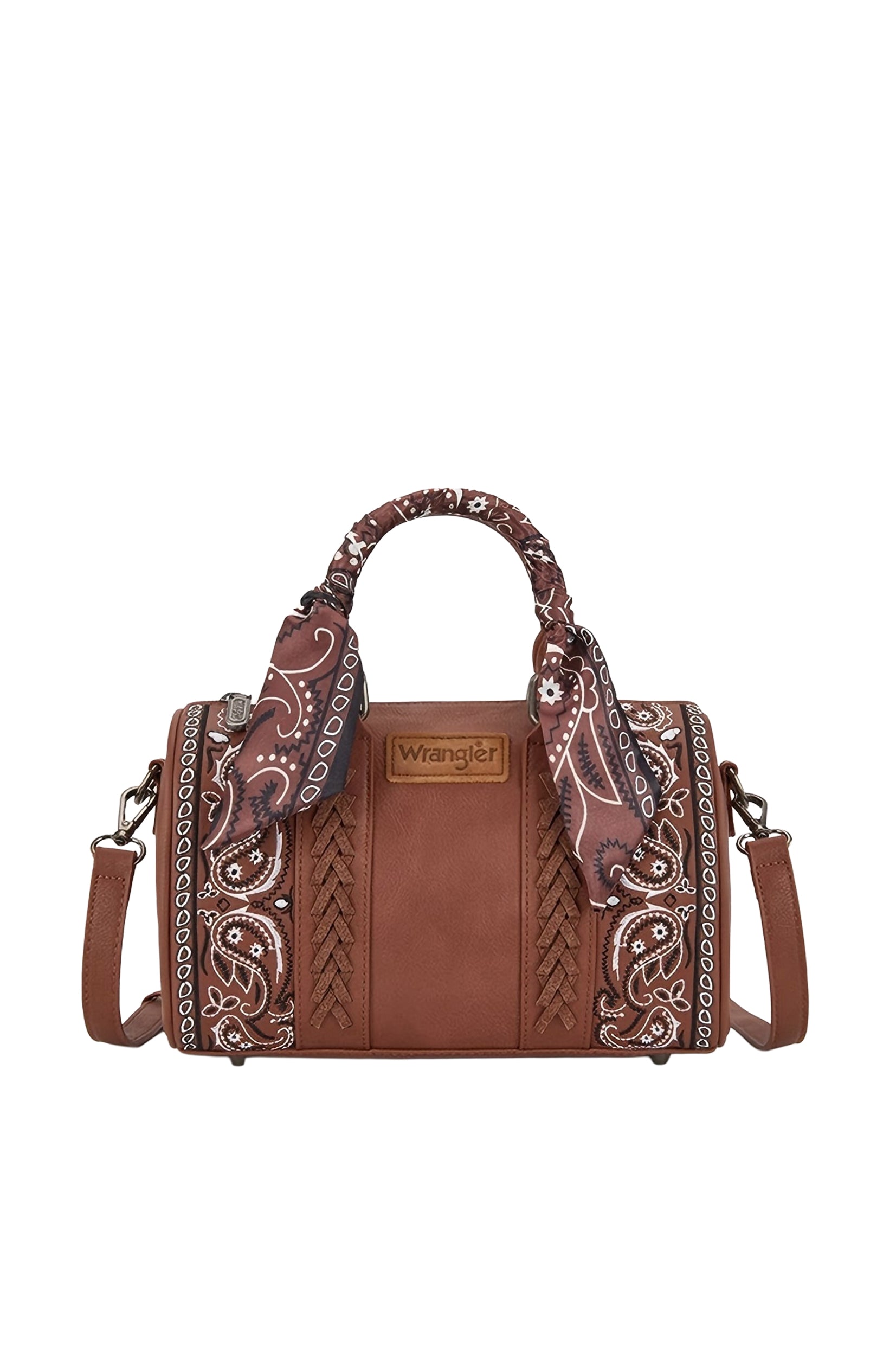 Wrangler Paisley Barrel Bag