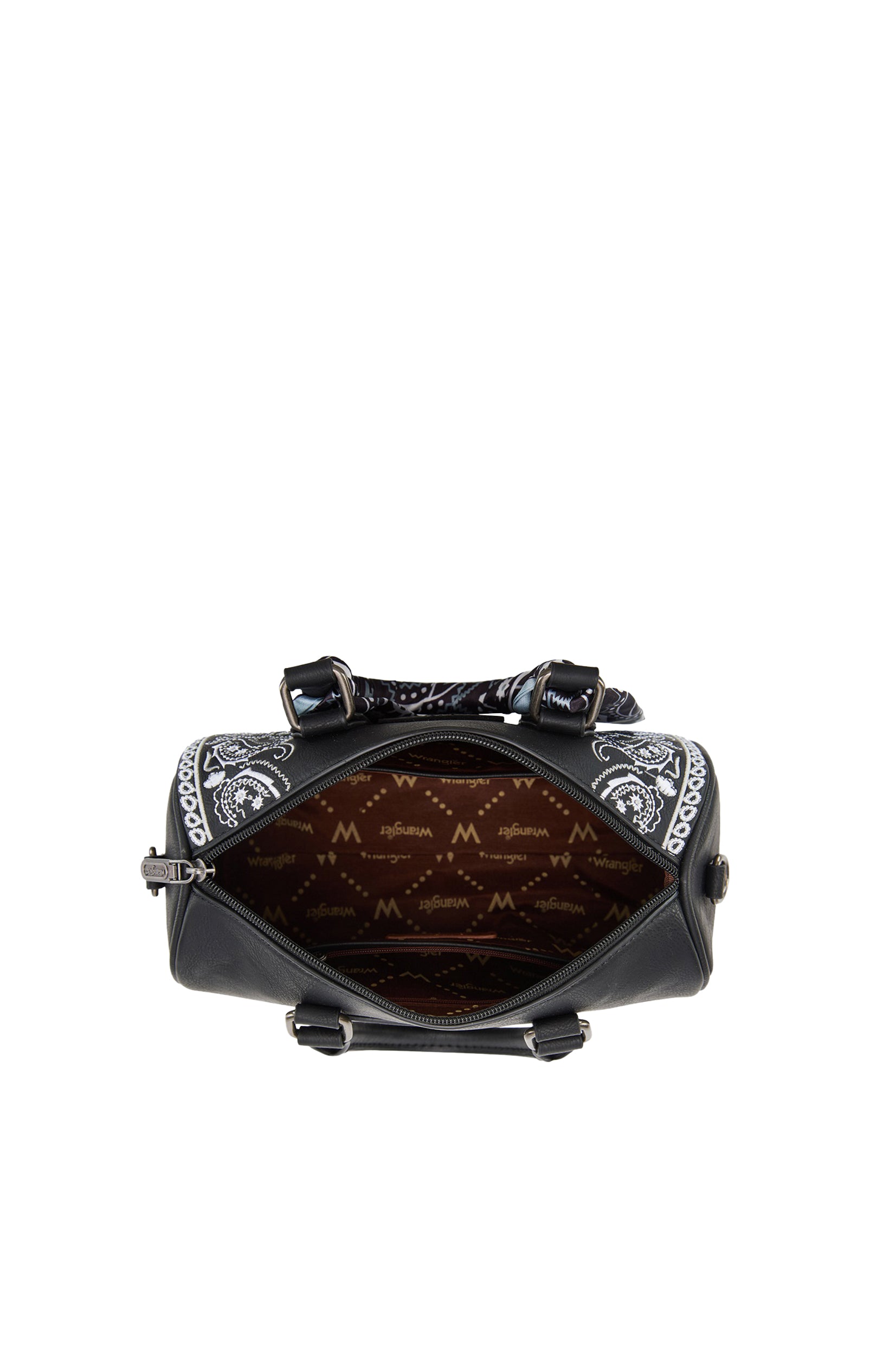 Wrangler Paisley Barrel Bag