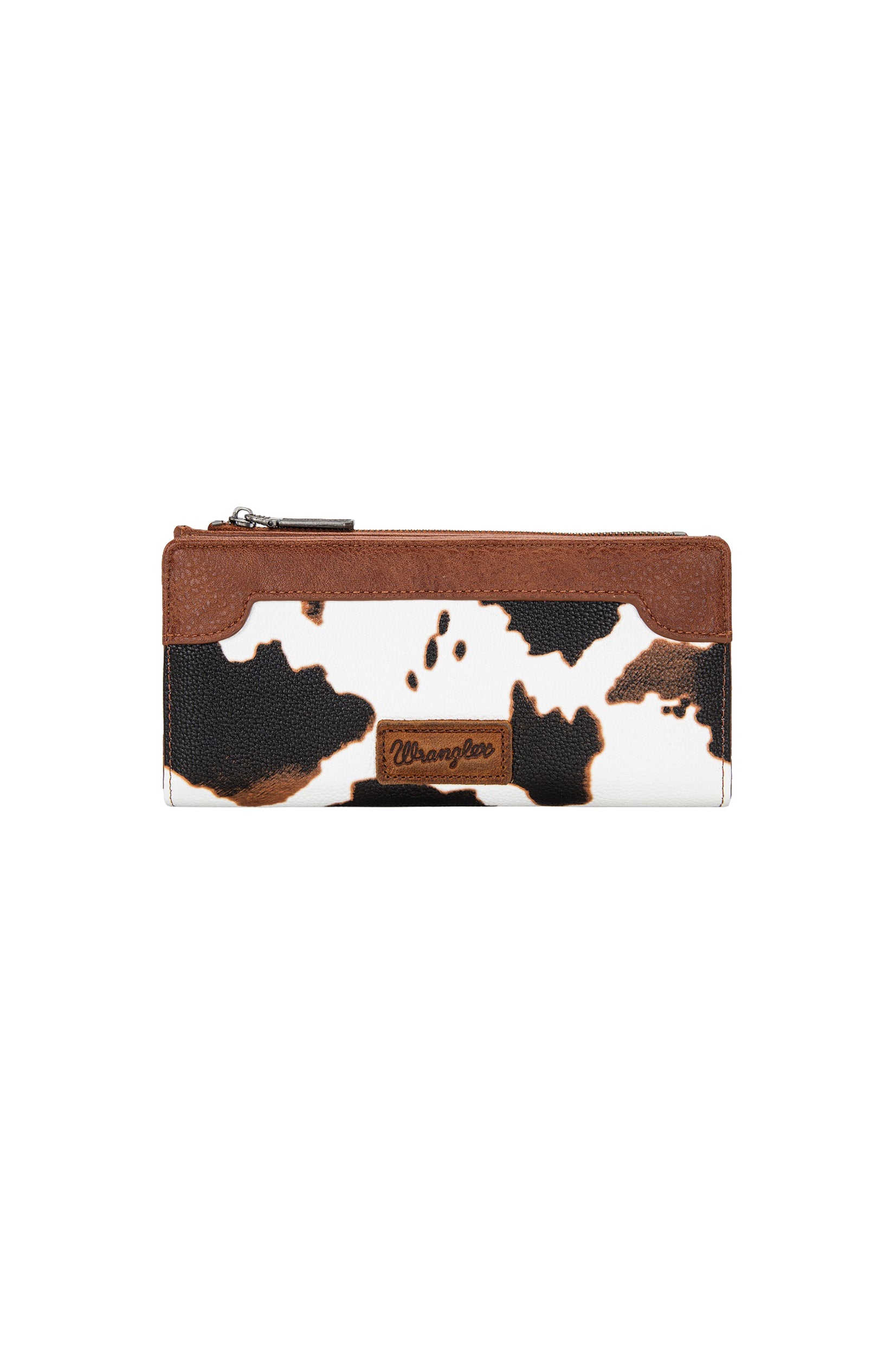 Wrangler Cow Print Slim Wallet